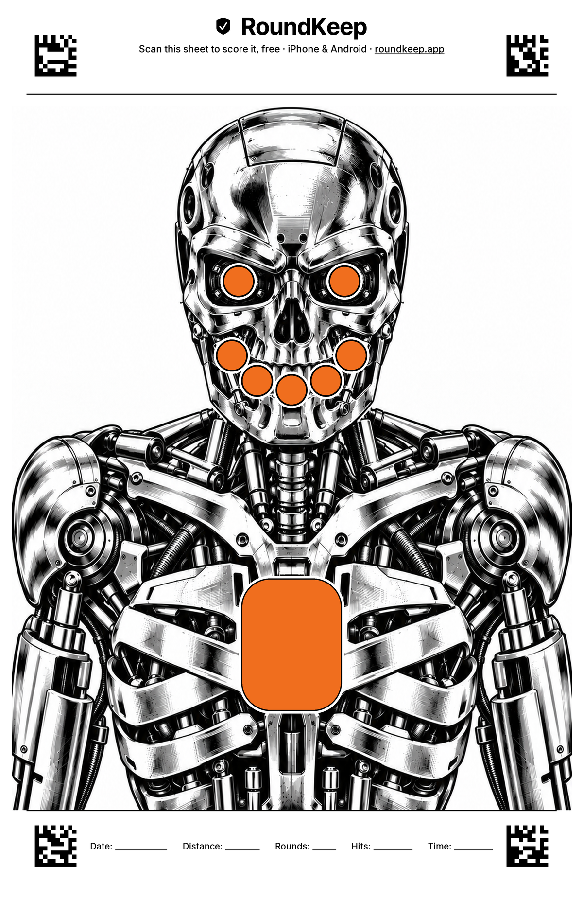 AI Silhouette Target Pad
