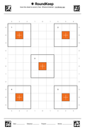 5-Spot Sight-In Target Pad