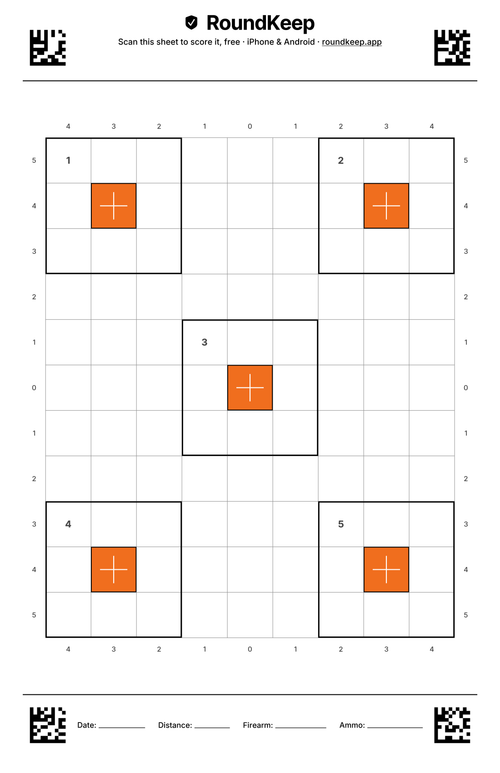 2-Pad Pack: 2x 5-Spot