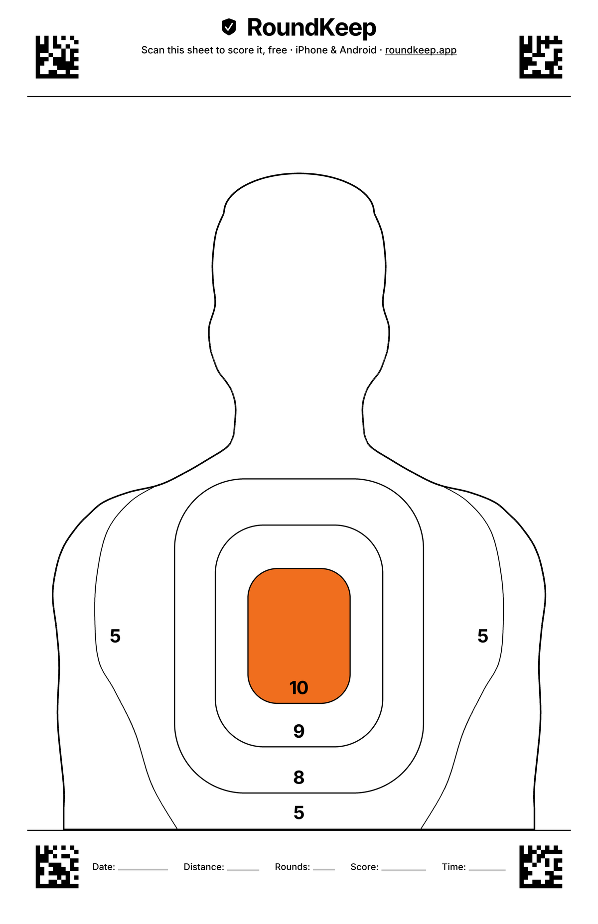 Silhouette Target Pad